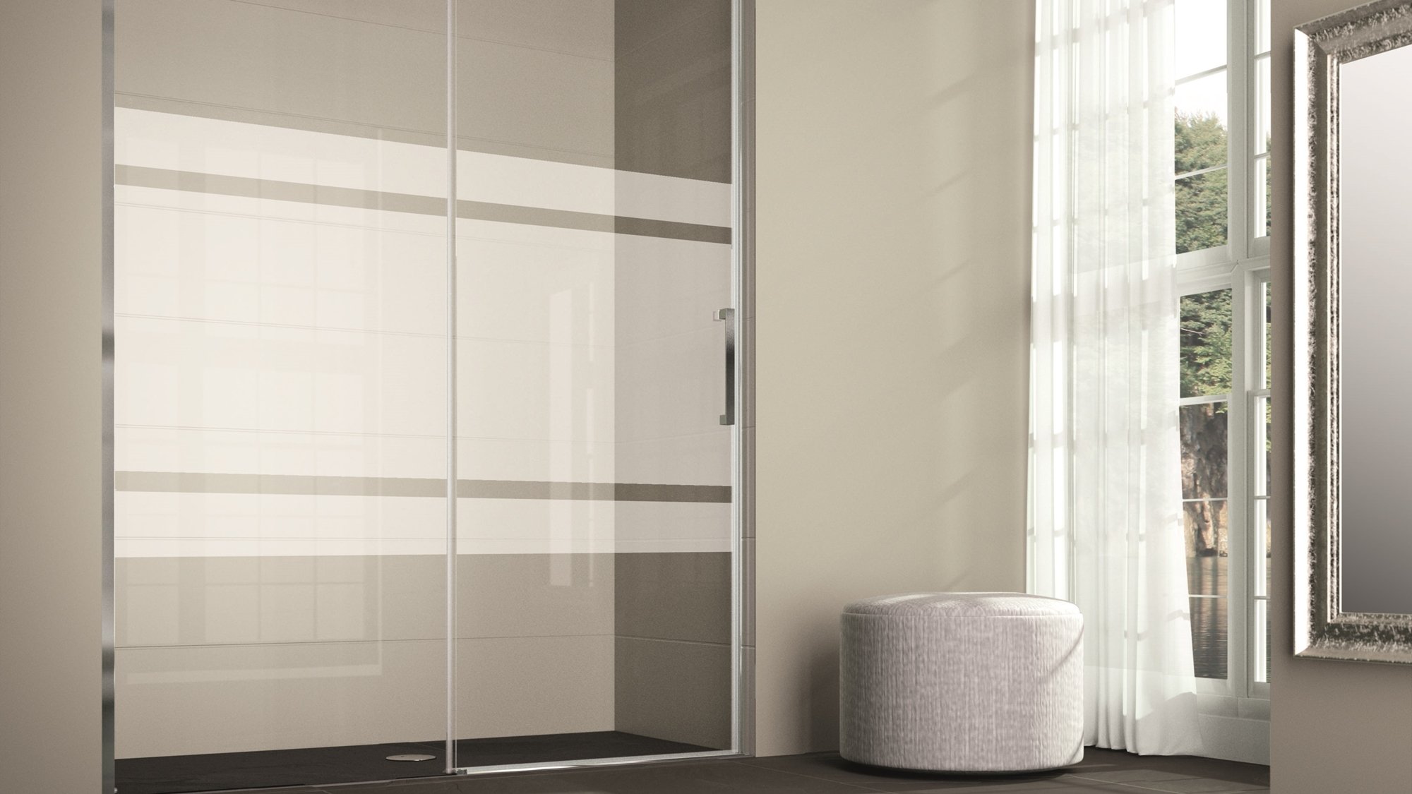 Duchas modernas para deslumbrar en tu baño